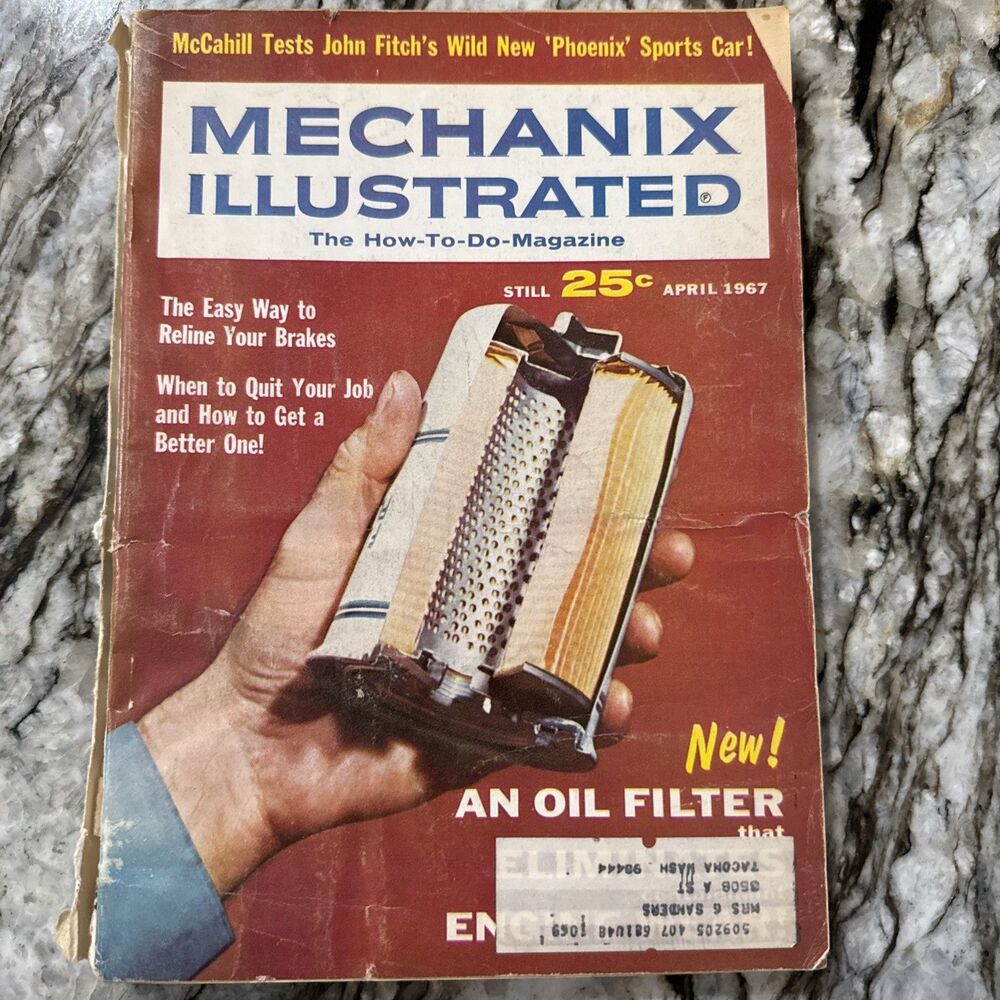 POPULAR MECHANICS MAGAZINE April 1967